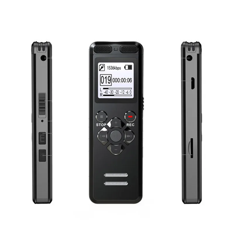 Миниатюрный цифровой диктофон AMS-профессиональный ручка с активацией звука