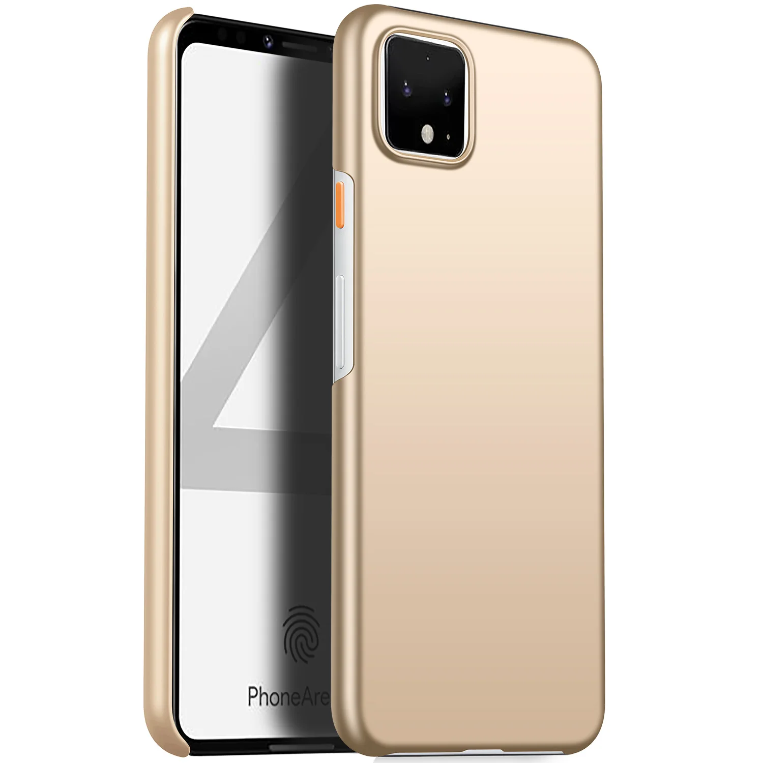 Золотой Чехол для Google Pixel 4/Google Pixel 4 XL, ультратонкая Минималистичная тонкая защитная задняя крышка-чехол для телефона для Google Pixel 4 - Цвет: Золотой