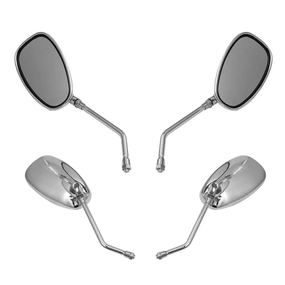 Боковое зеркало заднего вида для мотоцикла 10 мм Retroviseur Cafe Racer аксессуары