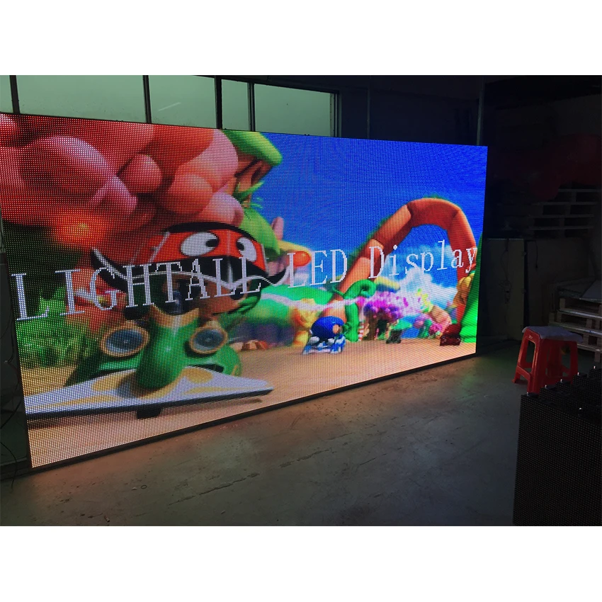

2021 new arrived fast shipping full color 320*160mm P10 indoor module sign 8S display 32*16 pixel led panel HUB75 natrix stage