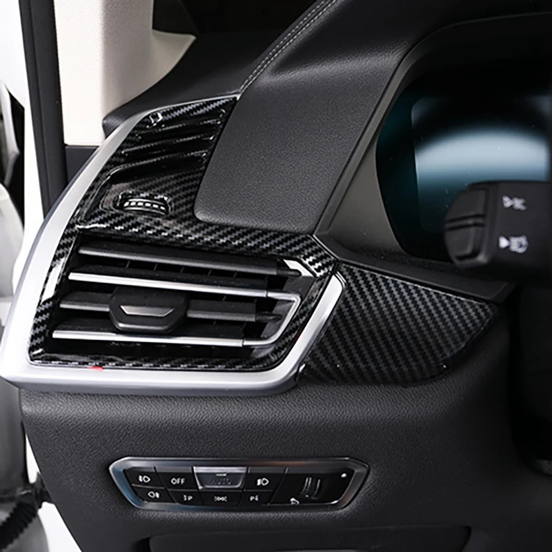 Для-BMW X5 G05 2019 2020 2021 стильное углеродное волокно интерьер автомобиля левый и
