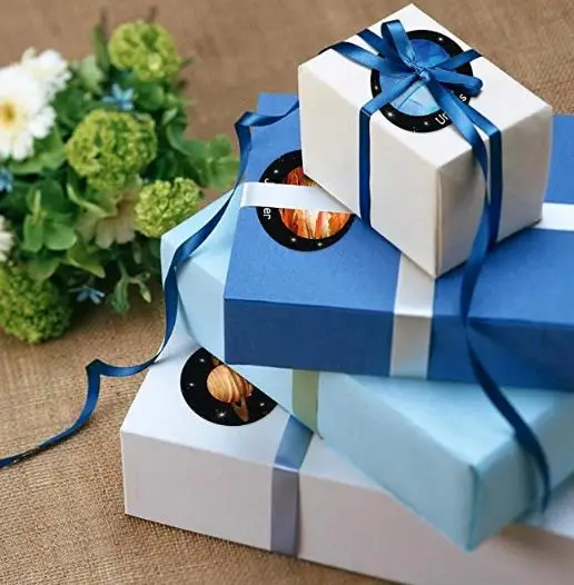 Наклейки на солнечную систему Космический мир тропическая рыба Рождество