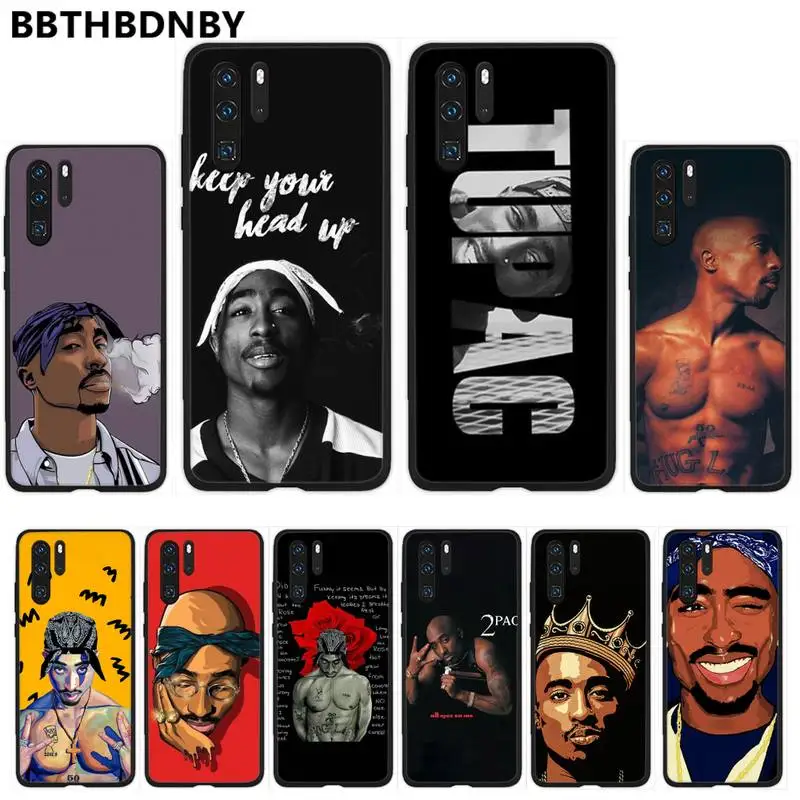 

2Pac Tupac Amaru Shakur Hard Phone Case For Huawei Y5 Y6 II Y7 Y9 PRIME 2018 2019 NOVA3E P20 PRO P10 Honor 10