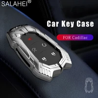 zinc alloy car remote key cover case protection for cadillac ats ats l xls xts xt4 xt5 xt6 ct6 cts cts v srx 28t keychain holder