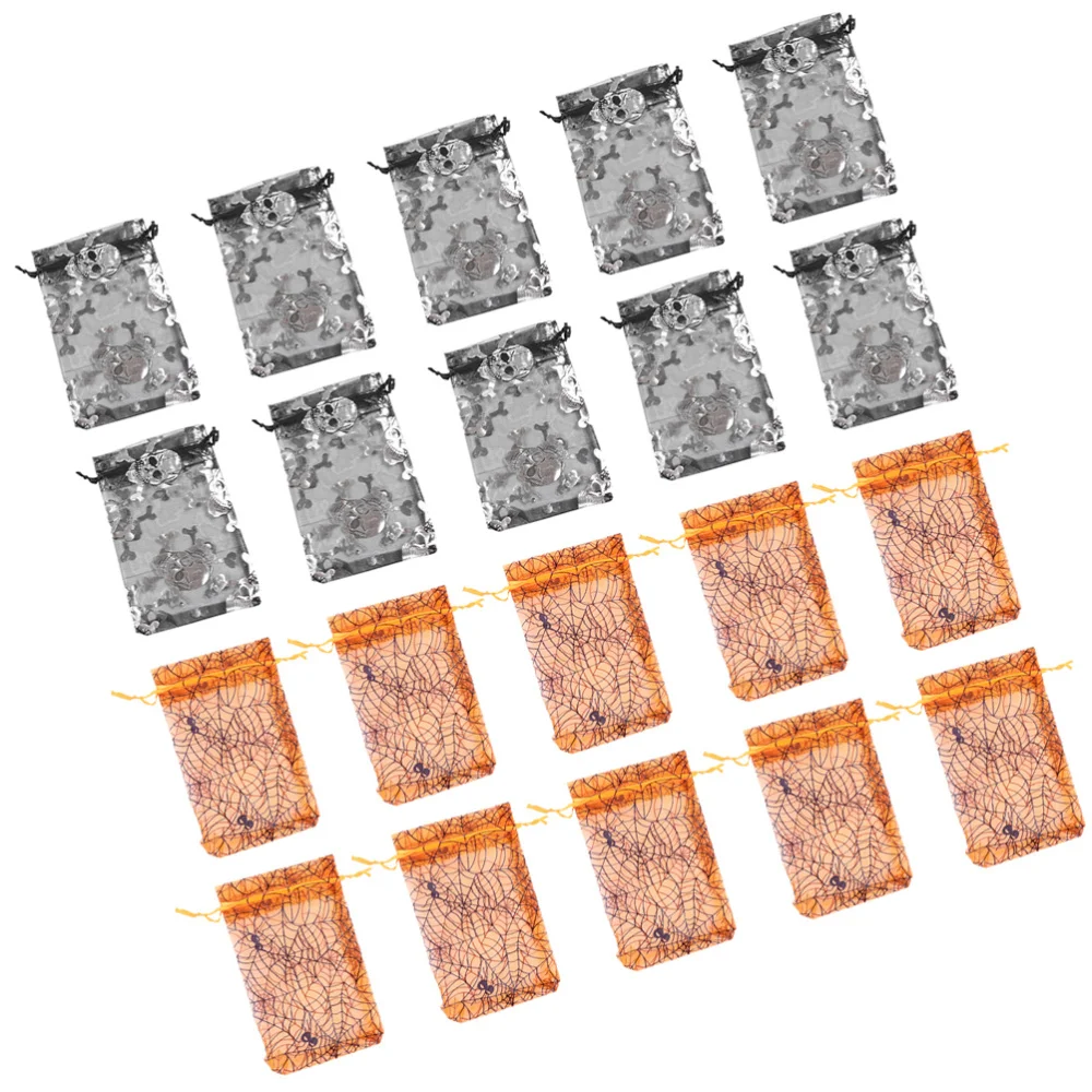 50 шт марлевые портативные креативные прочные мешочки для хранения конфетные