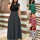 Женская обувь с цветочным принтом, длинное вечернее платье, вечерние летние размера плюс Макси платье с коротким рукавом Элегантные Сумки для дам Vestidos 2021 Бесплатная Прямая доставка; Сезон лето