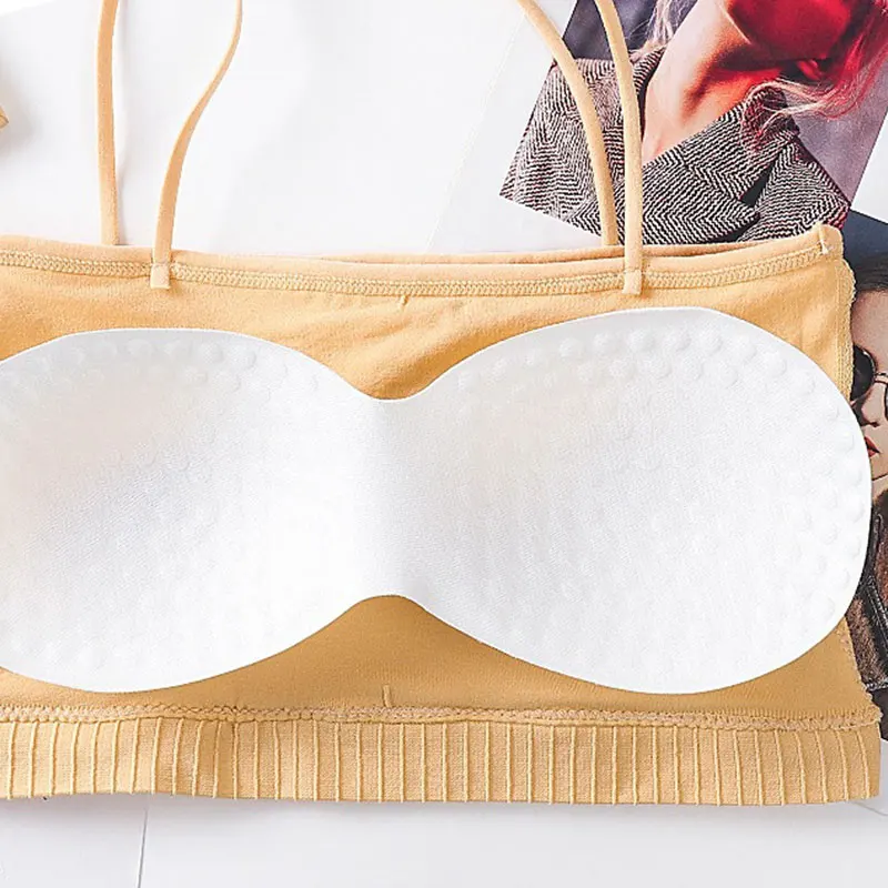 Топ женский бесшовный без бретелек невидимый бюстгальтер-Бралетт пикантное