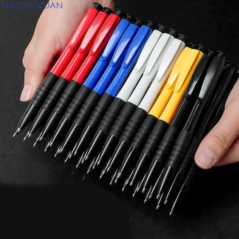 Ручка шариковая с 6 стержнями, красная, синяя, 0,7