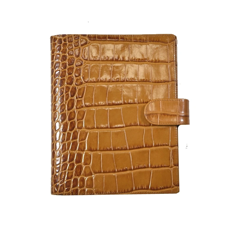 Крокодиловая кожа блокнот с рисунком дневник в винтажном стиле Коровья записная