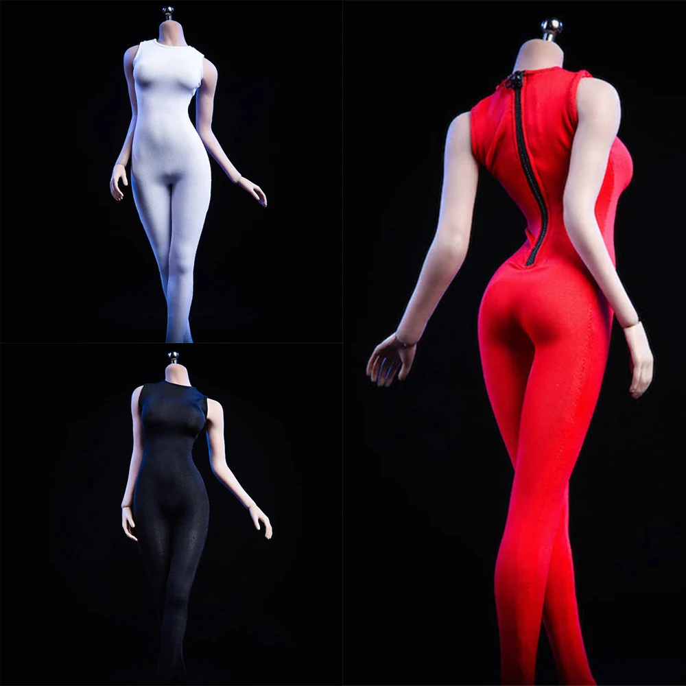 

Аксессуар для женской фигуры в масштабе 1/6, 19XG38, боди без рукавов, комбинезон, модель для 12 дюймов, фигурка тела