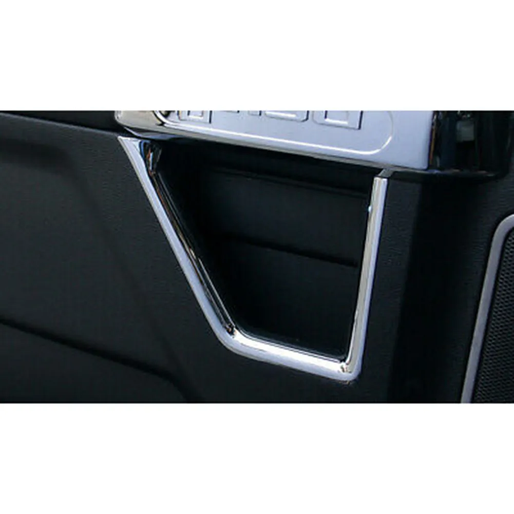 

ABS Cover Accessories Door Car Chrome For Ford Inner Parts 2015-2020 4pcs