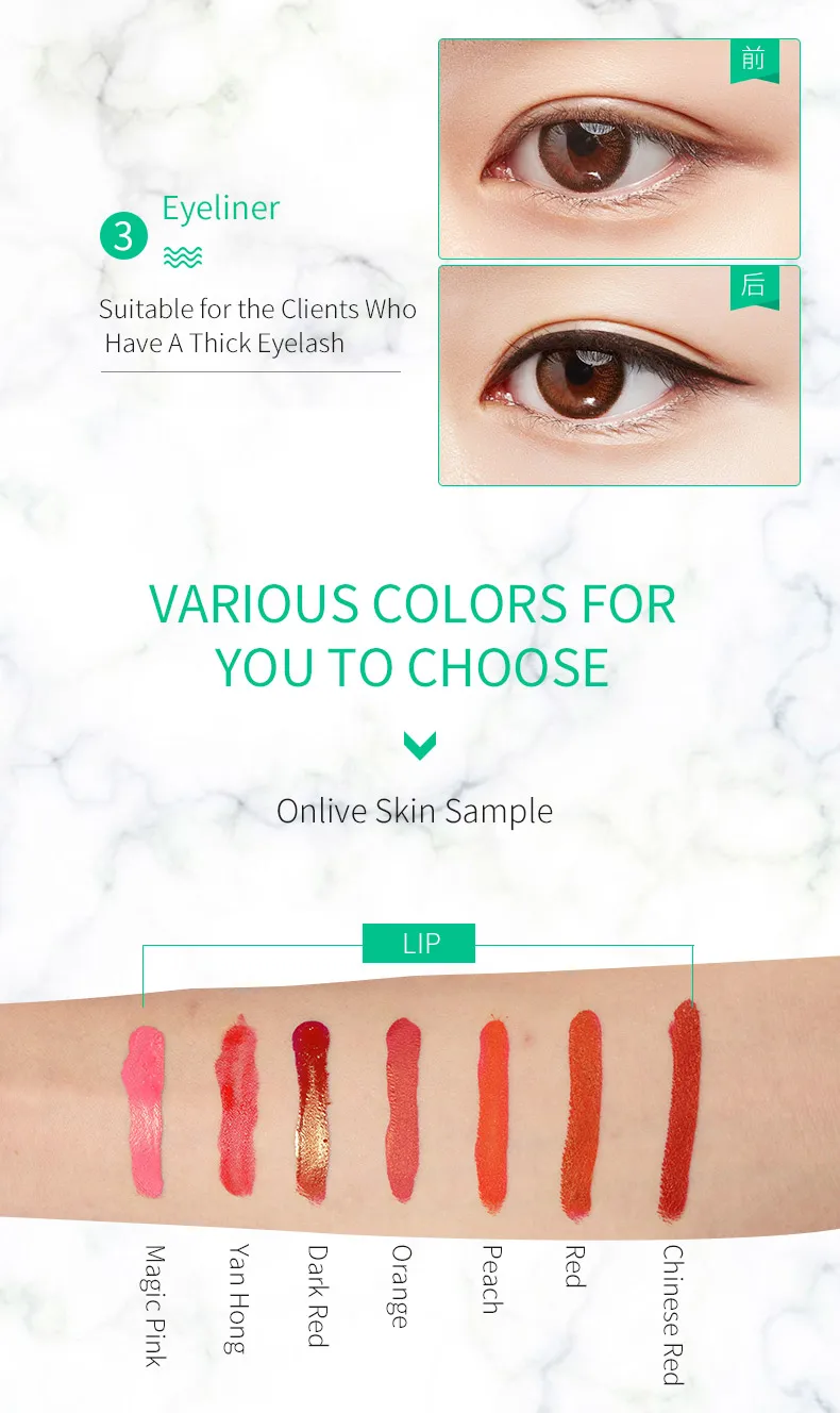 

Flower Pigment Tattoo Ink 15ml Pigment for Semi-permanent Eyebrow Eyeliner Lip Makeup