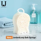 Губка для ванны Jordan  Judy, мягкая, отшелушивающая, двухсторонняя