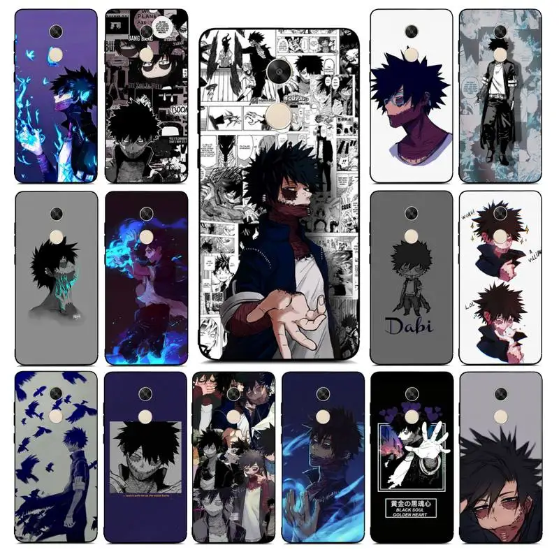 

Yinuoda Dabi My Hero Academia anime Phone Case for RedMi note 4 5 7 8 9 pro 8T 5A 4X case
