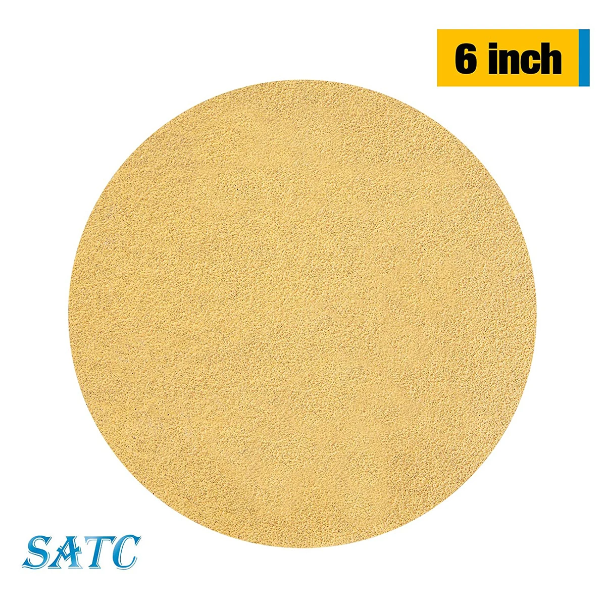 6Inch PSA Gold Sanding Discs Roll 220# Adhesive Backed Sandpaper Roll for Sander