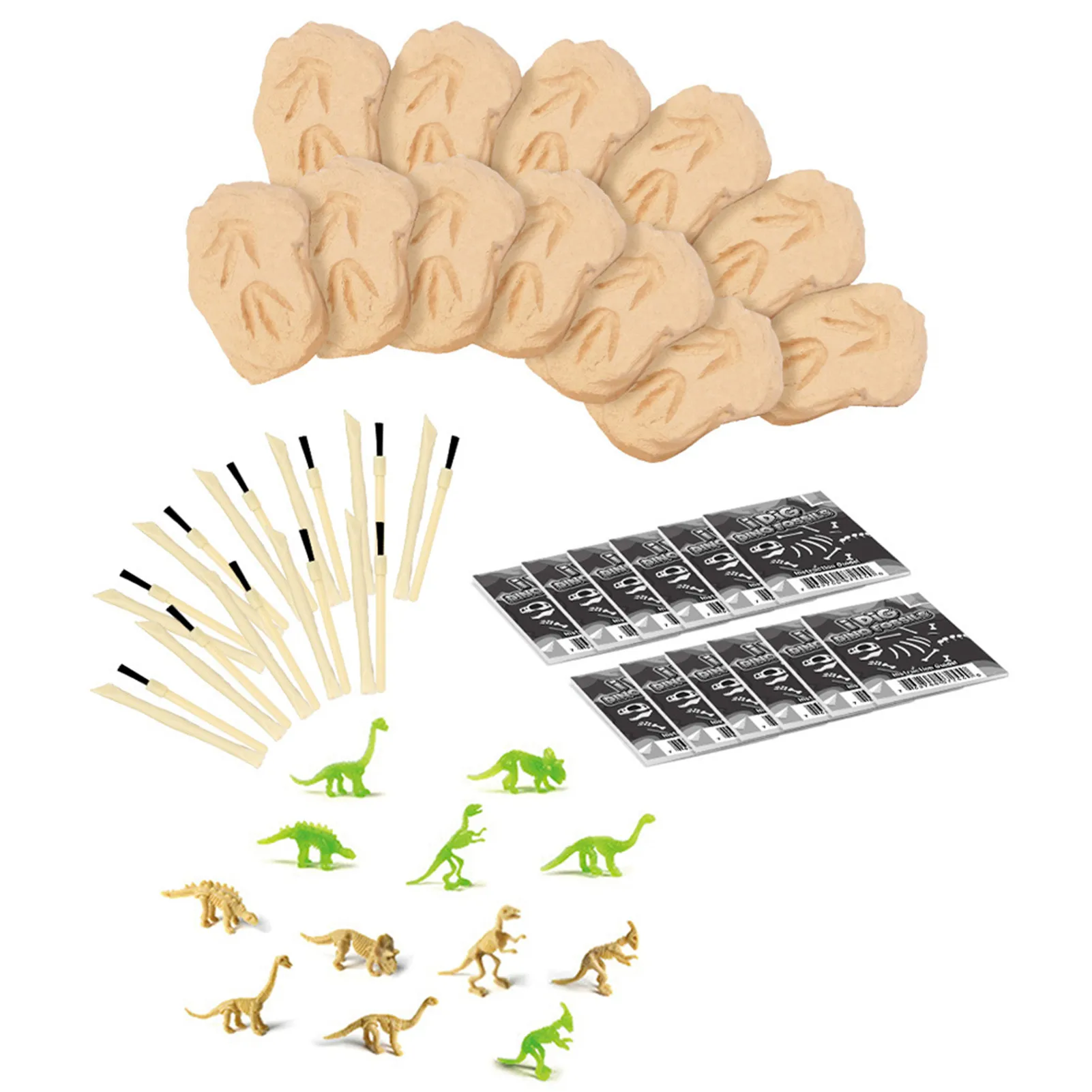 

Dinosaur Toys Dino Egg Dig Kit Kids Gifts Break Open Unique Dinosaur Eggs Archaeology STEM Toys Luminous Dinosaur Filled Egg Toy