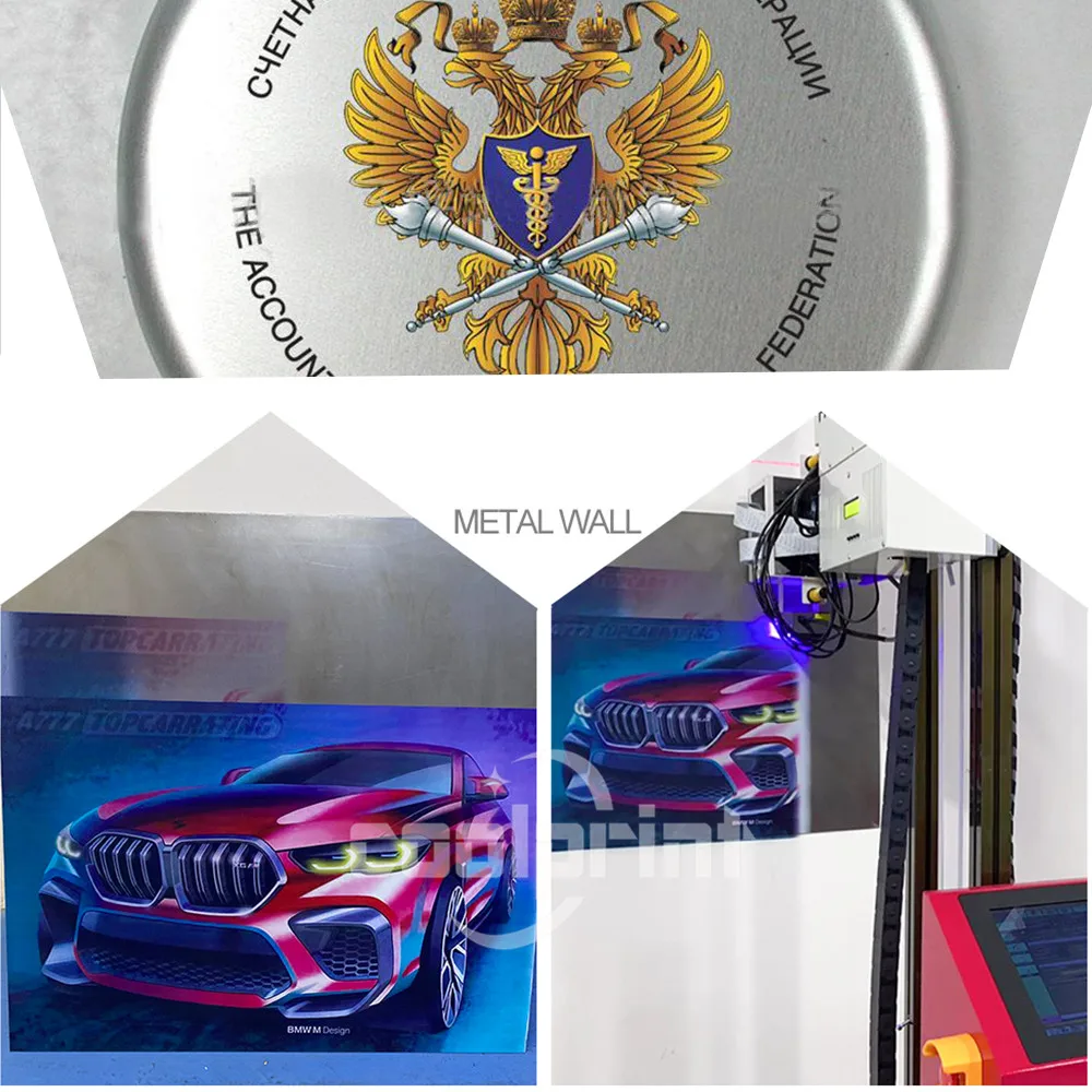Готов к отправке прямо на стену вертикальный принтер 3D эффект струйная УФ-печать