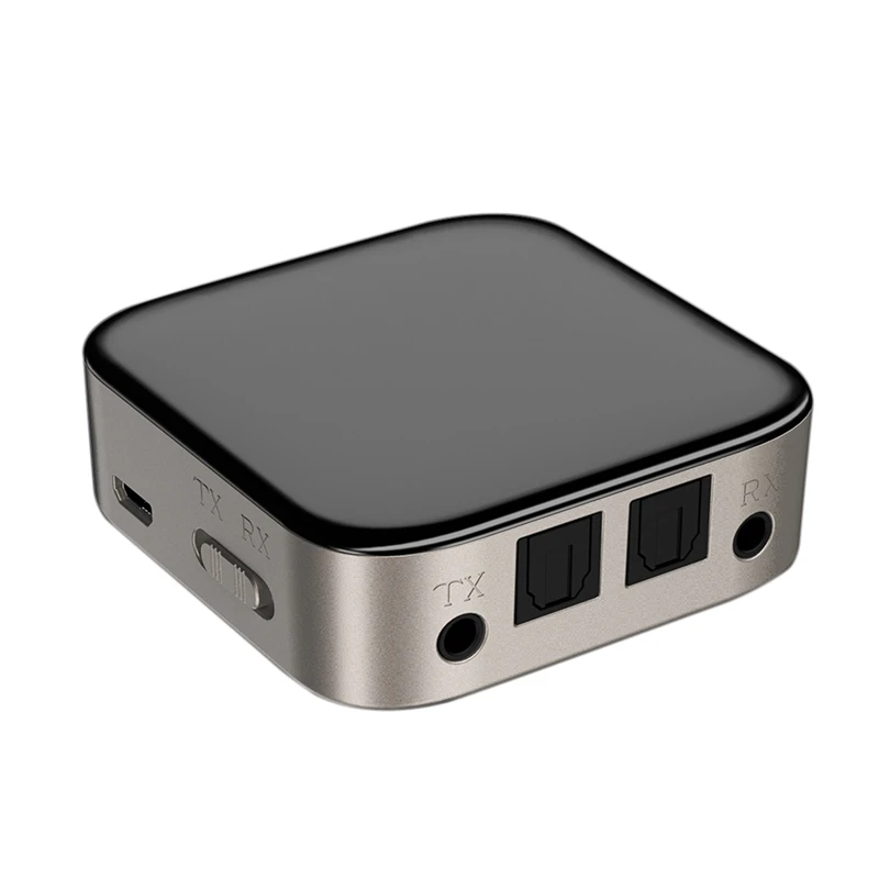 

Приемник-передатчик Bluetooth 5,0, цифровой оптоволоконный аудио интерфейс для домашней аудиосистемы/ТВ/гарнитуры