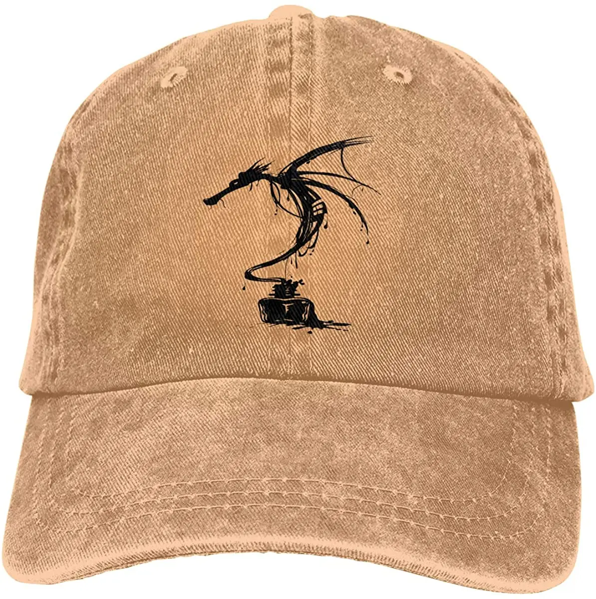 

Ink Dragon Unisex Soft Casquette Cap Fashion Hat Vintage Adjustable Baseball Caps