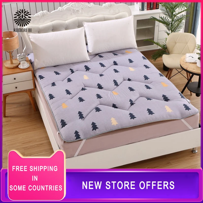 저렴한 미끄럼 방지 가벼운 매트리스 가정용 호텔 침구 보호 패드, 학생 접이식 다다미 바닥 바닥 수면 매트