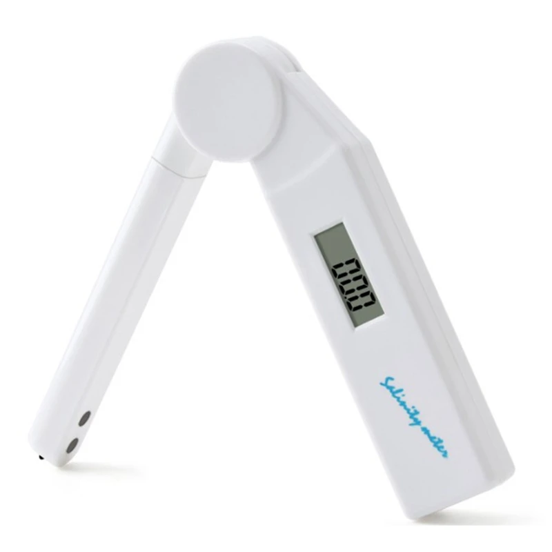 

SA-917 Foldable Salinity Meter Seawater Concentration Aquarium Portable Pen Type Salinity Water Quality Tester 0-100.Ppt
