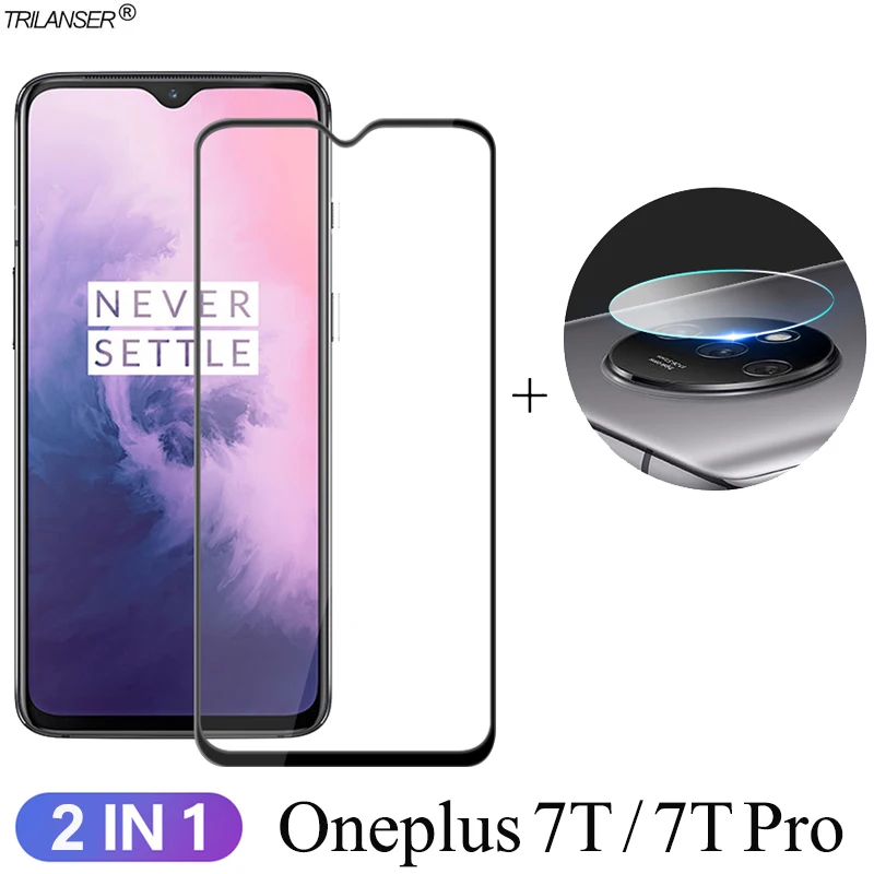 2-in-1 Glass Film 3-в-1 камера стекло для oneplus-7t 7 t pro защитное стекло на ван плас 7t 7 t про Экран протектор Onplus 7t pro закаленное стекло oneplus 7 t 7pro Экран протектор ван плас 7t стекло oneplus 7 t pro glass - Цвет: 2-in-1 Glass Film