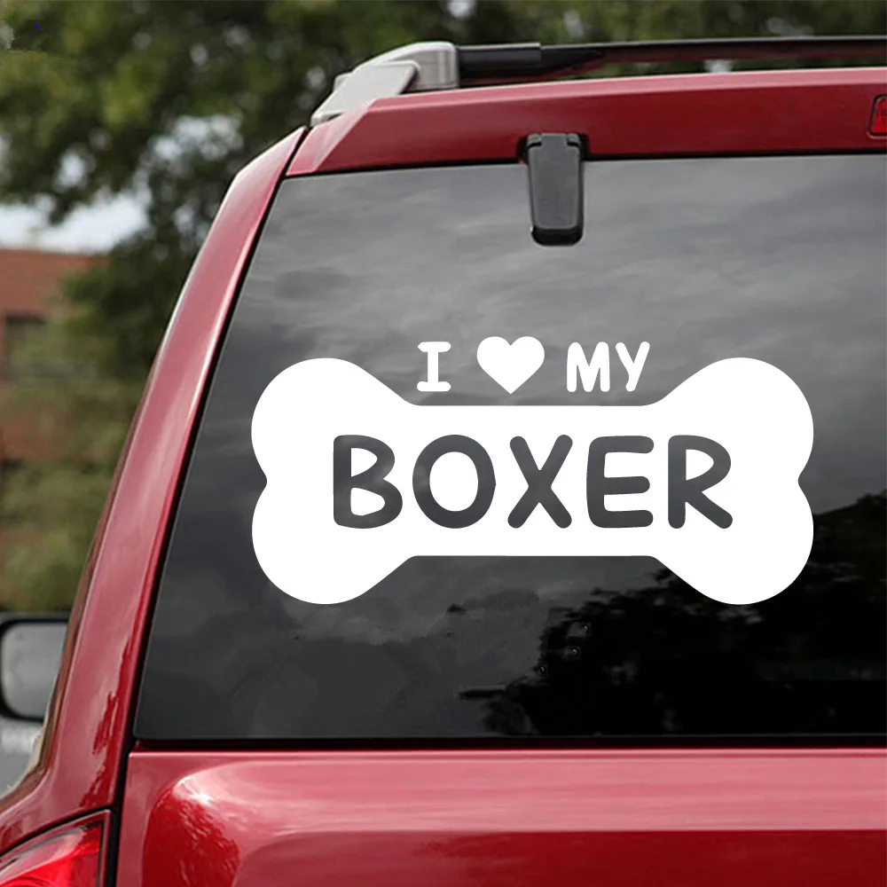 

Colorful Boxers Auto Sticker Funny Sticker On Car Stickers And Decals Rear Window Vinyl Car Styling