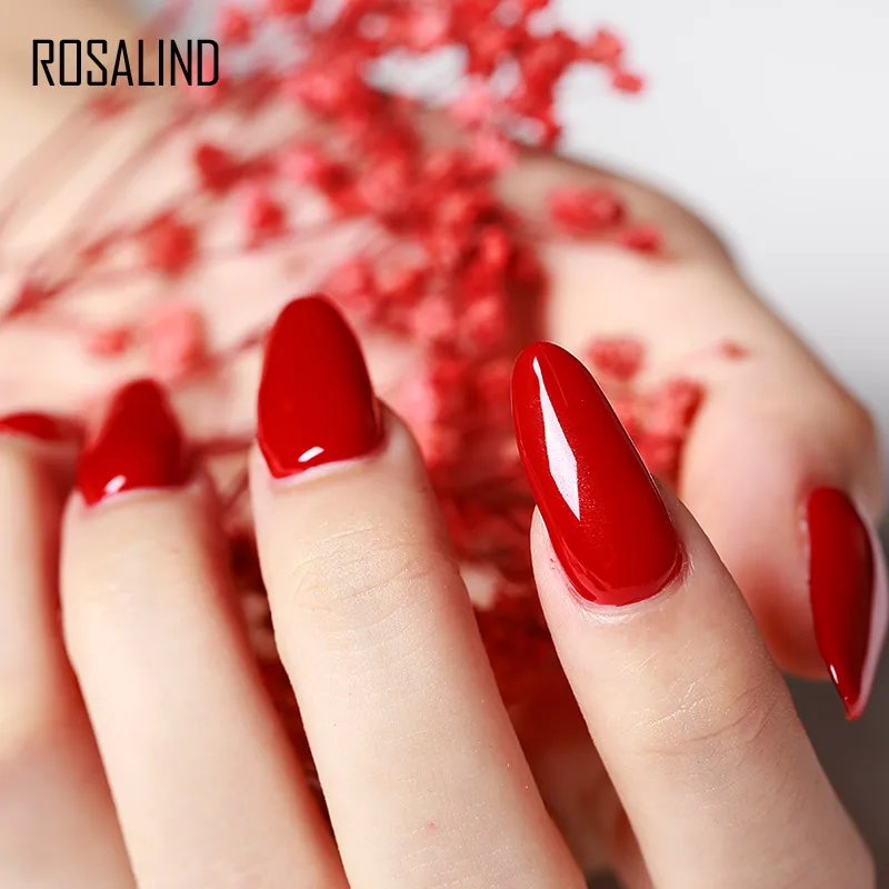Гель-лак для ногтей ROSALIND 6 шт./компл. 7 3 мл отмачиваемый УФ Гибридный гель маникюра
