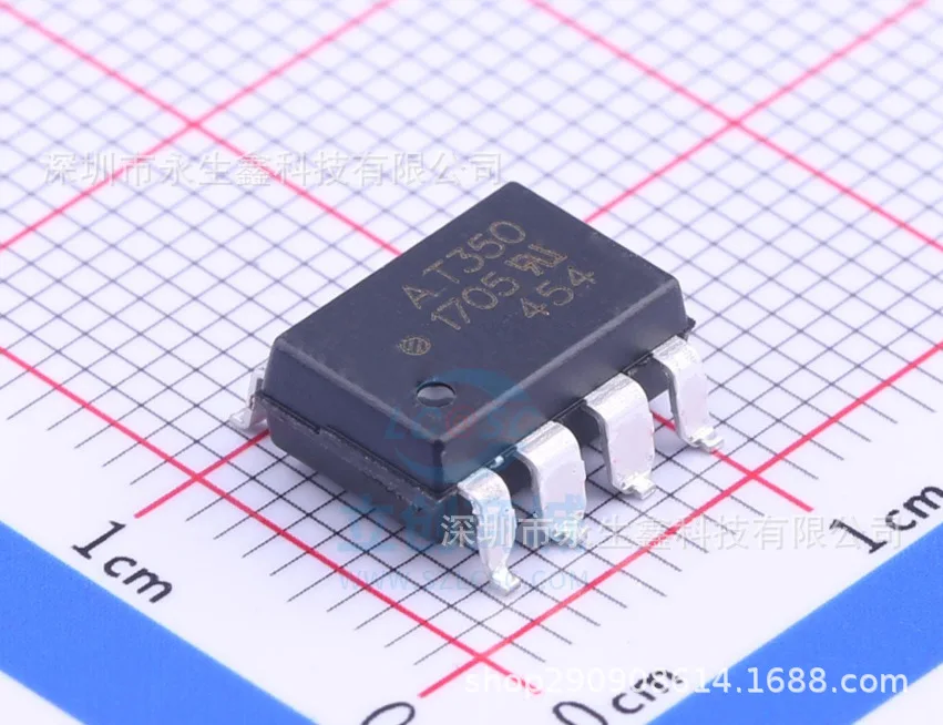

Free shipping AT350 ACPL-T350-500E SOP8 AVAGO AT350V 10PCS