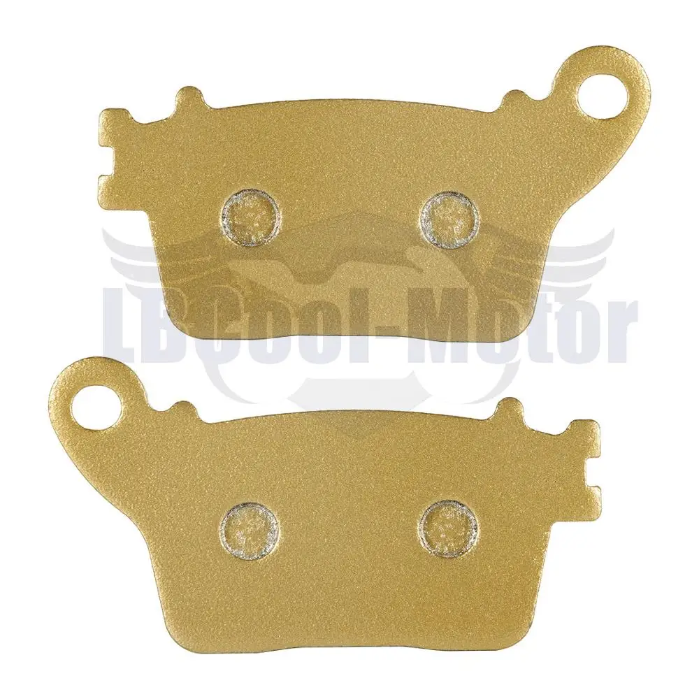 

Комплект задних полуметаллических тормозных колодок для KAWASAKI ZX6R EDF ZX-6R FDF ZX-10R 30 годовщины ZX 10 R ABS ZX 1000 KBF ZX 10R