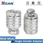 Угловая шлифовальная машина XCAN, адаптер для канавочной машины M10 M14, угловая шлифовальная машина, полировщик, интерфейсный разъем, аксессуары для электроинструмента