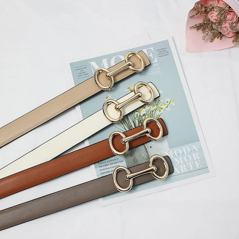 

Waist Waistband For Horse Buckle Fashion Dress For Women With Leather Skirt Belt