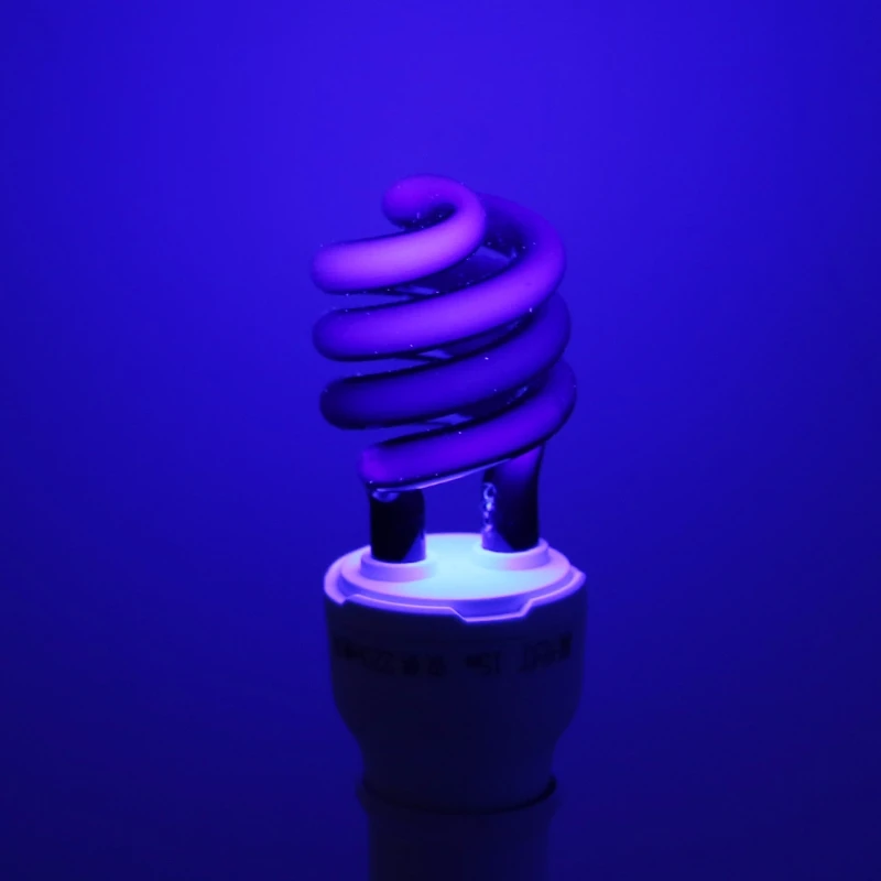 E27 5/15/20W UV ультрафиолетовые люминесцентные черный светильник CFL Лампа 220V | Лампы и