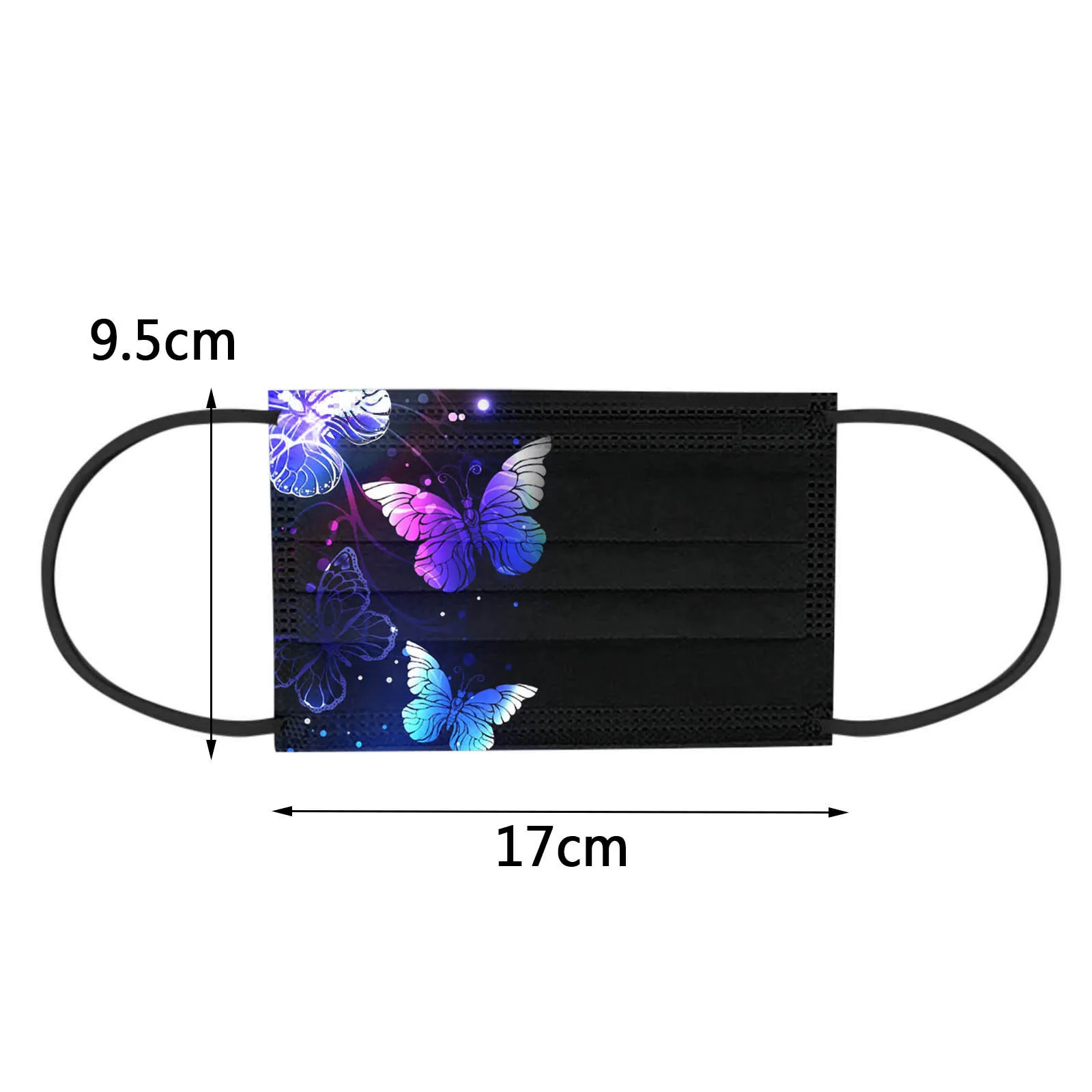 

Disposable Women Face Mask Industrial 3Ply Ear Loop 50PCS