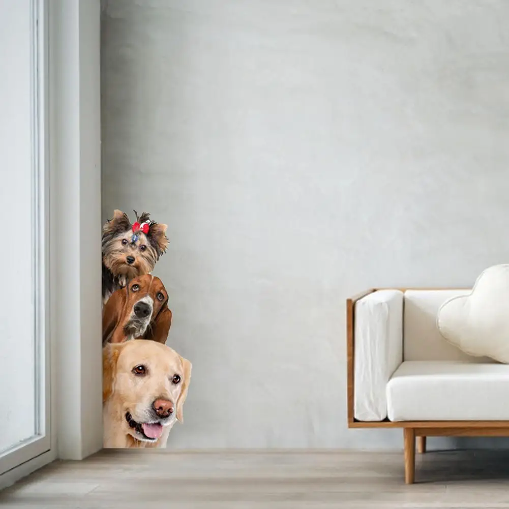 Милые наклейки на стену креативные водонепроницаемые самоклеящиеся съемные