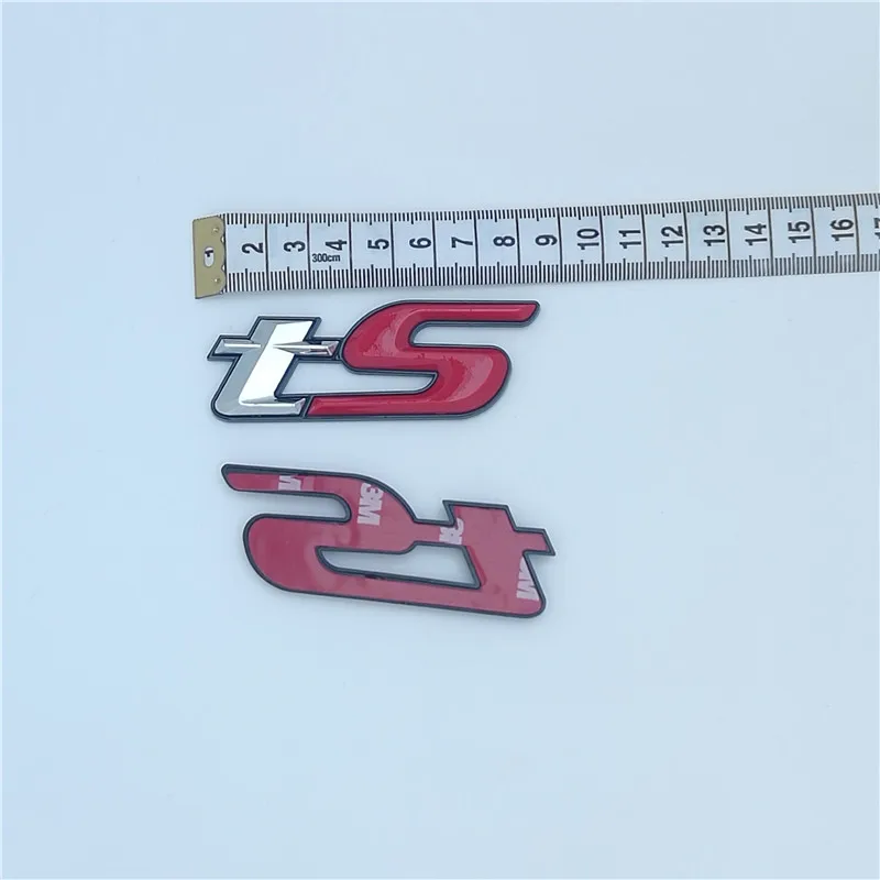 Значок-эмблема 3D TS отличный гладкий глянцевый значок аксессуары для стайлинга