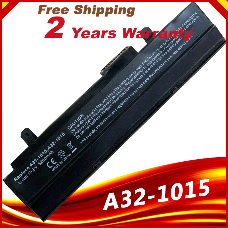 6 ячеек Батарея для Asus A31 1015 A32 Eee PC 1011 1015P 1016 1215 1215N 1215P 1215T VX6 R011 R051|battery for asus|asus pc batteryasus