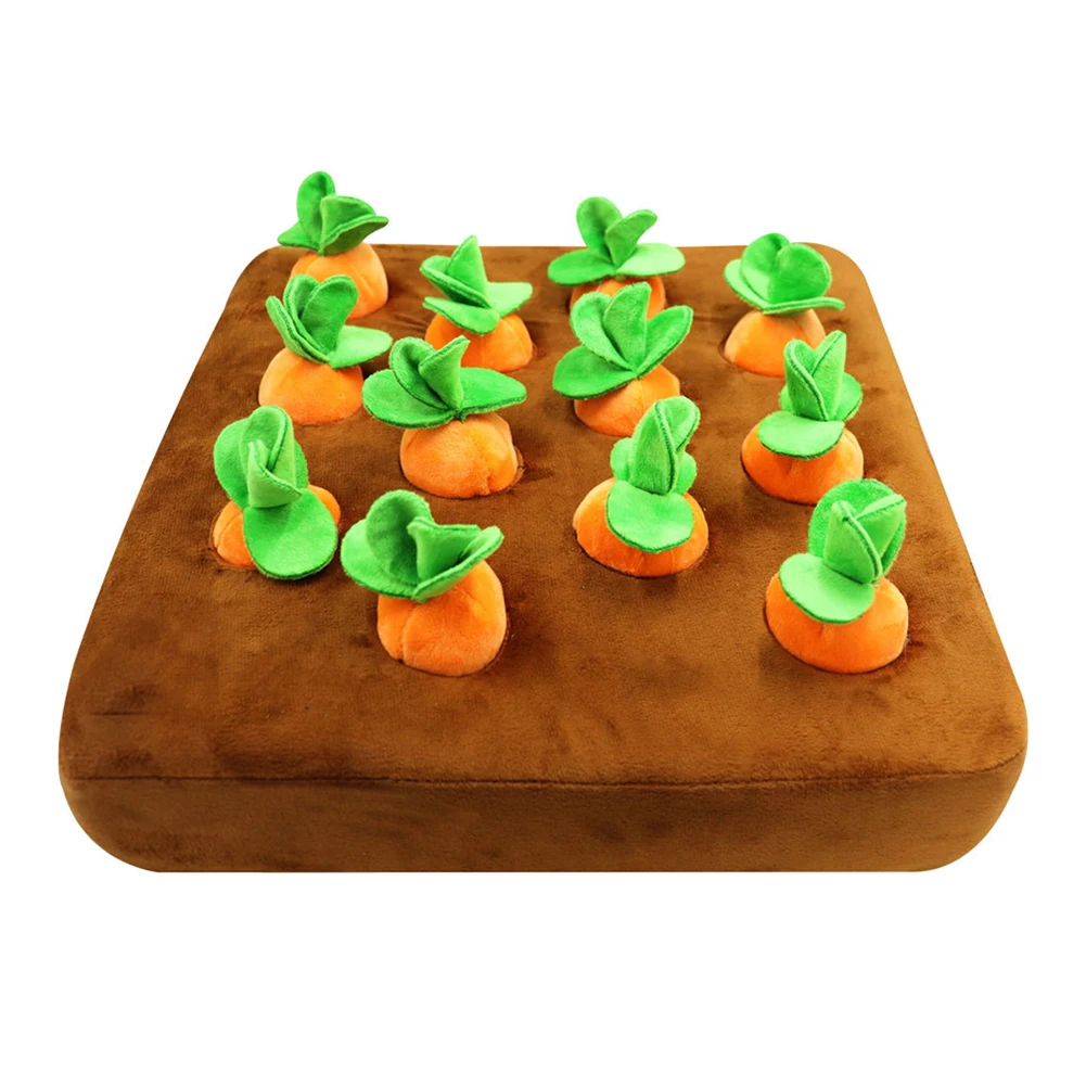 

Игрушка для жевания домашних животных, собак, морковка, редис, овощи, Плюшевые Игрушки для раннего развития, подарки для детей