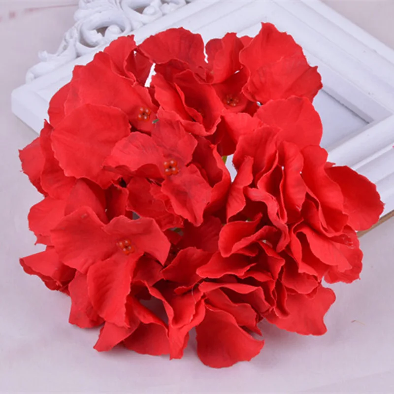 Искусственная Гортензия крупнолистная DIY Украшение для свадебной вечеринки JS23 |