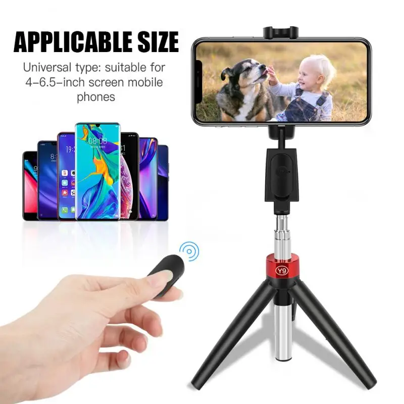 New Bluetooth Selfie Stick Phone Stand Tripod 360° Rotation With Wireless Remote For IPhone 11 Samsung Huawei Xiaomi | Электроника