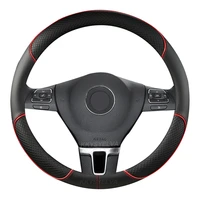 car steering wheels cover 37 38cm 15 for volkswagen vw ameo arteoncc beetle golf jetta lamando passat phideon polo up vento