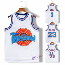Kids Movie Space Jam 2 Tune Squad #23 #10 LOLA #1 BUGS Child Bunny Basketball Jersey Tops T Shirt Sportswear Cosplay Costume