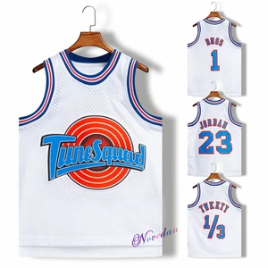 kids movie space jam 2 tune squad 23 10 lola 1 bugs child bunny basketball jersey tops t shirt sportswear cosplay costume free global shipping