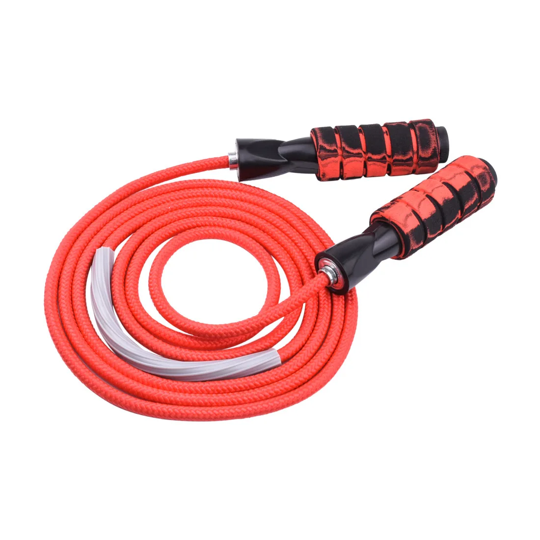 

Weight-bearing skipping rope fitness training children's sponge plastic handle double bearing skipping rope