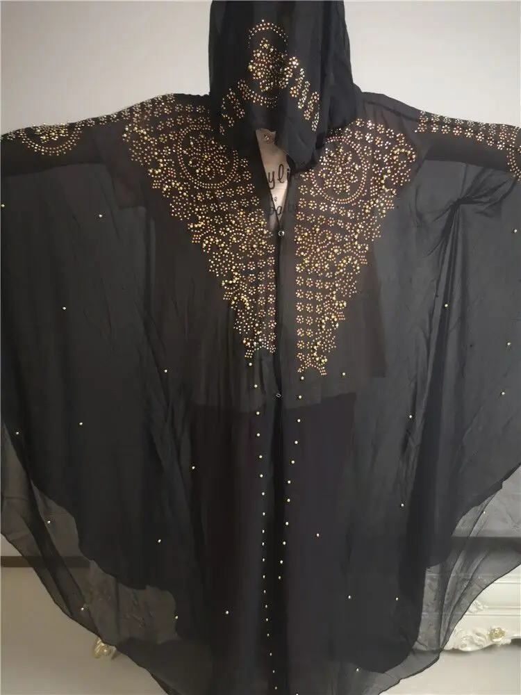 Новинка 2021 г. платье Дашики с длинными рукавами и бриллиантами в африканском