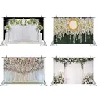 Романтический цветочный настенный фон художественные фотографии Декорации для фотографий реквизит