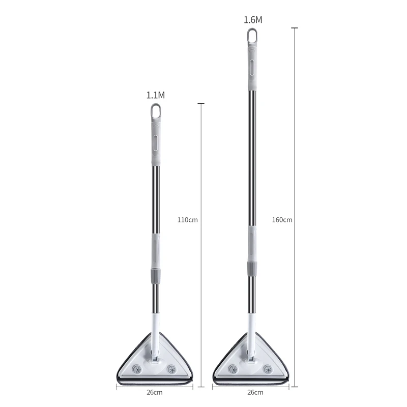 Joybos Telescopic High-rise Window Cleaner 360°Rotating Adjustable Home Wiper Glass Cleaning Brush Tool Household | Дом и сад