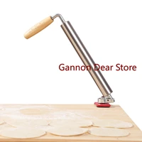stainless steel steamed stuffed bun dumpling pie chaos cake biscuit new style rolling pin kitchen gadget roller leather artifact