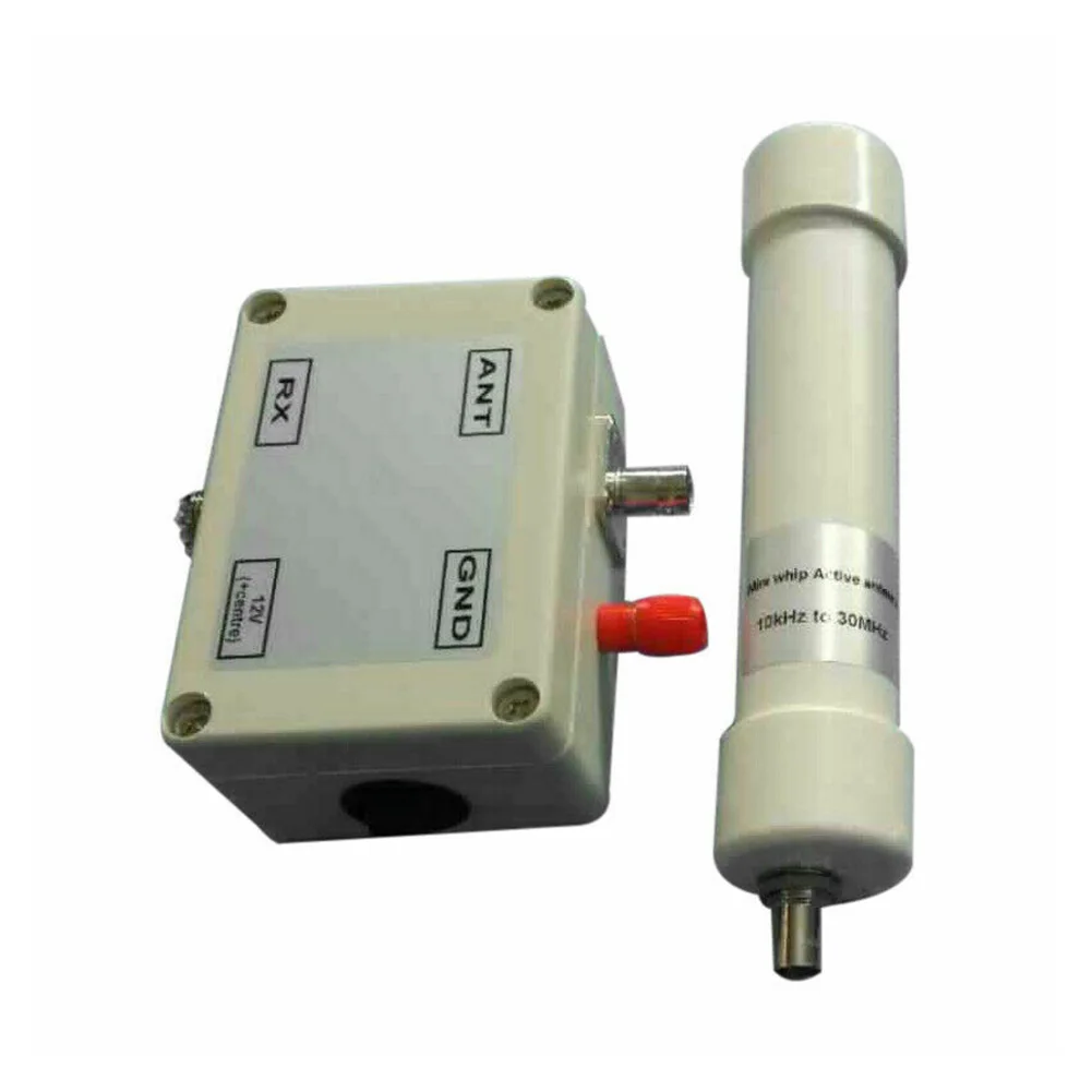 

Vehicle VLF LF HF VHF Aerial Mini Whip Amplifier Active Antenna 10KHz To 30MHz Easy Install Portable Sdr RX Shortwave Assembled