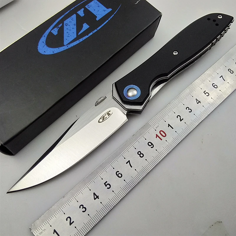 EDC Открытый инструмент ZT0640 шарикоподшипник складной нож CPM20CV лезвие Флиппер тактические карманные ножи кемпинг охотничий нож выживания